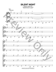 Silent Night Guitar and Fretted sheet music cover